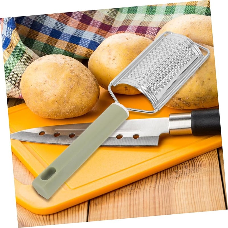 Stainless Steel Garlic Grater Handheld Vegetable Zester with PP Handle Easy Cleaning - Image 5